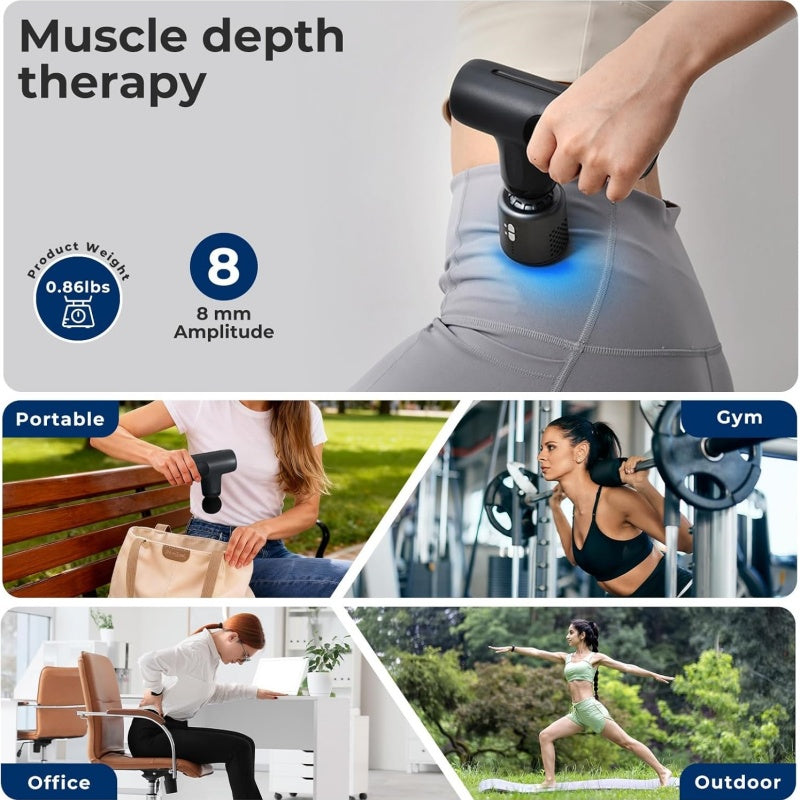 The Havna Massage Gun — Djupvävnadsmassage i handflatan